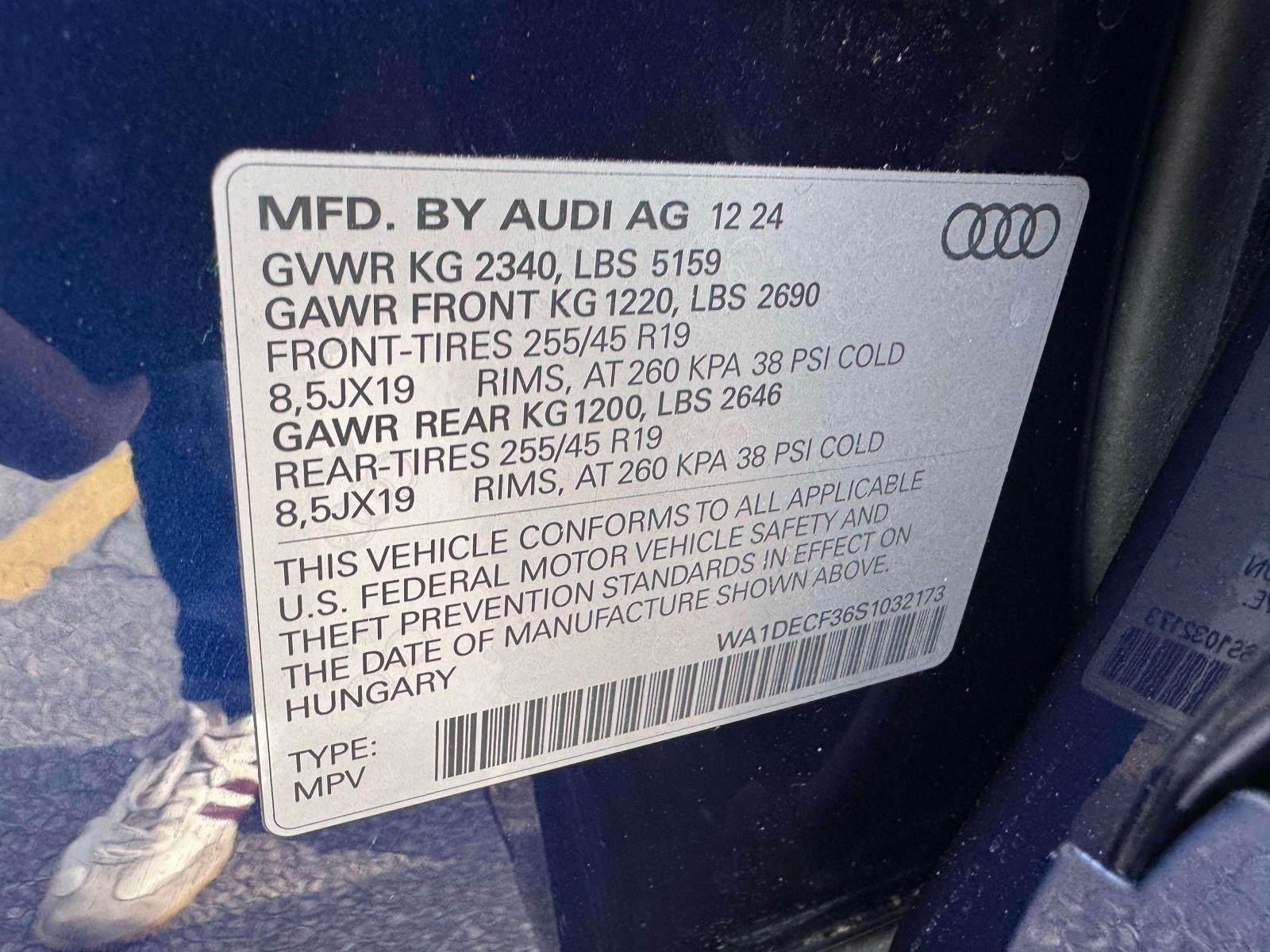 2025 Audi Q3 Premium