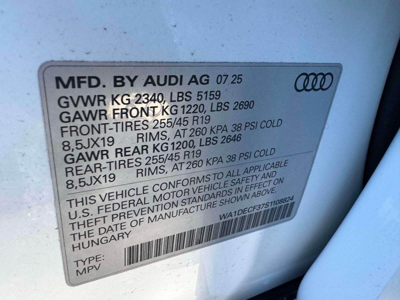 2025 Audi Q3 Premium