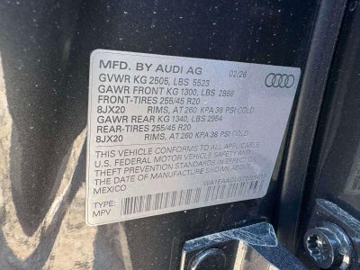 2026 Audi Q5 Sportback 2.0T Premium Plus