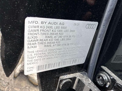 2025 Audi Q5 Sportback 2.0T Premium Plus