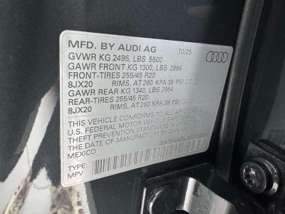 2025 Audi Q5 Sportback Premium Plus