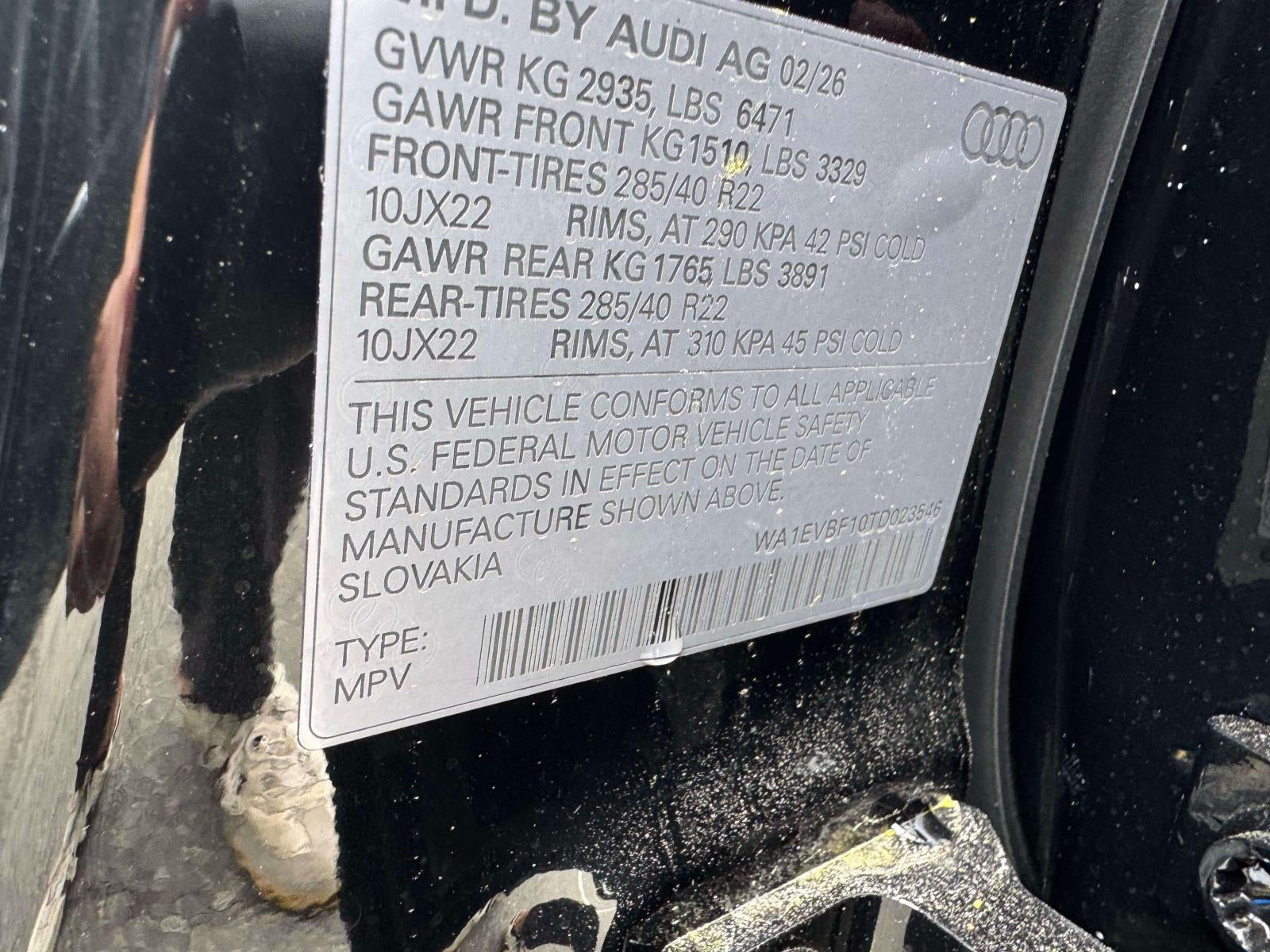 2026 Audi Q8 Premium Plus