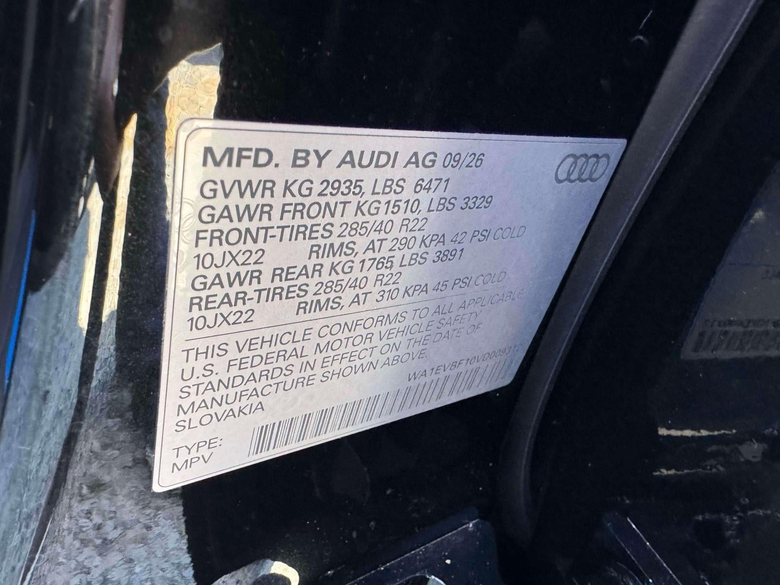 2027 Audi Q8 Premium Plus