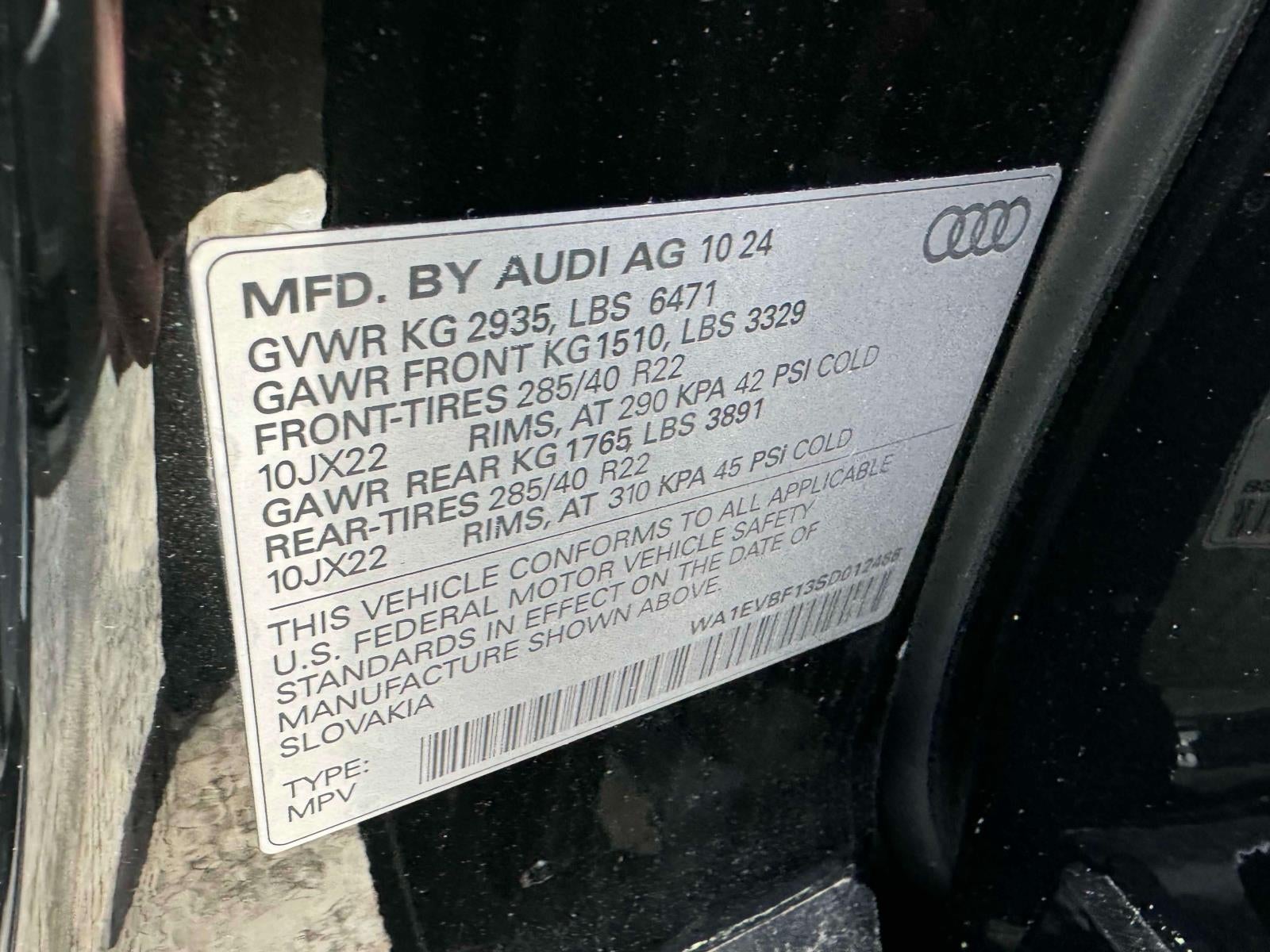 2025 Audi Q8 Premium Plus