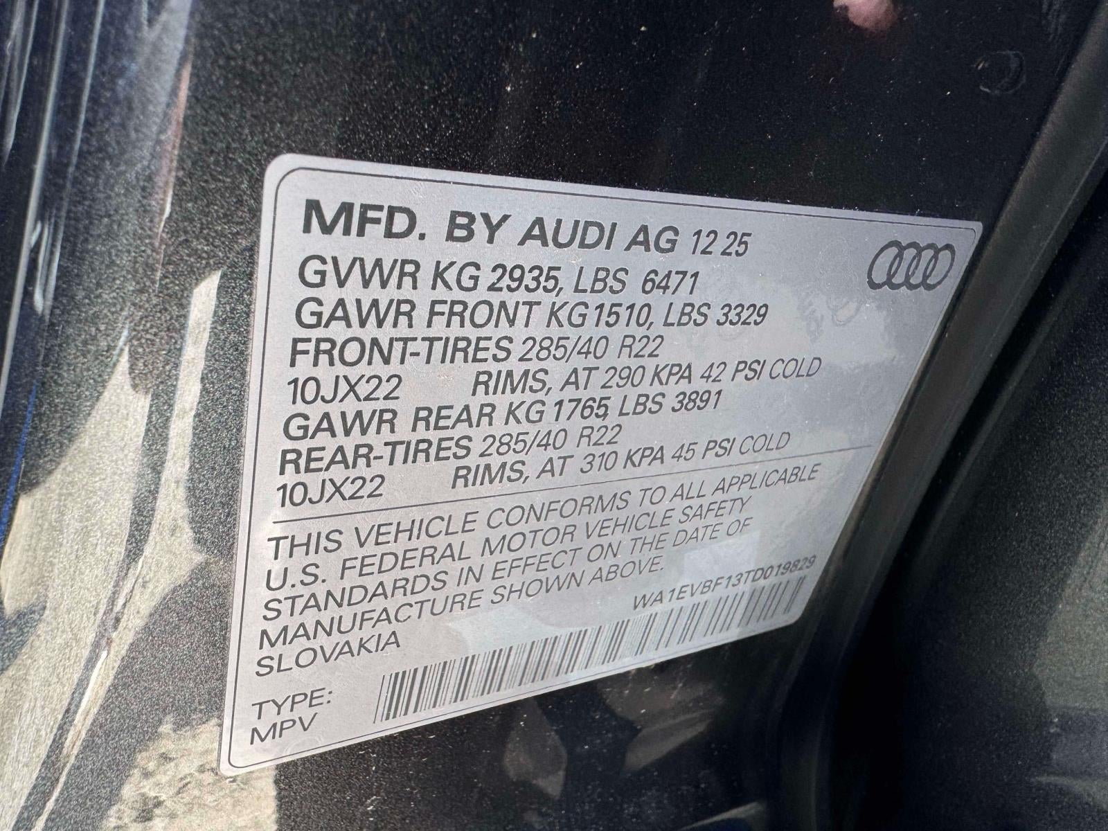 2026 Audi Q8 Premium Plus