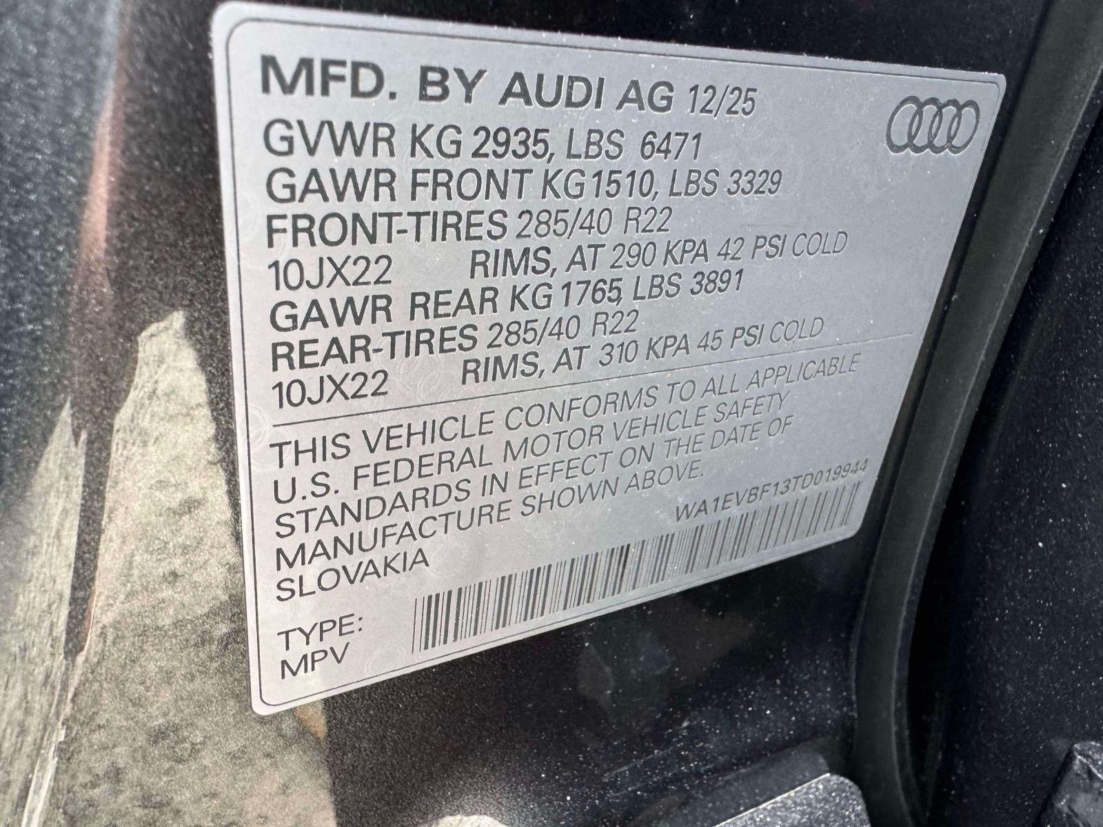 2026 Audi Q8 Premium Plus