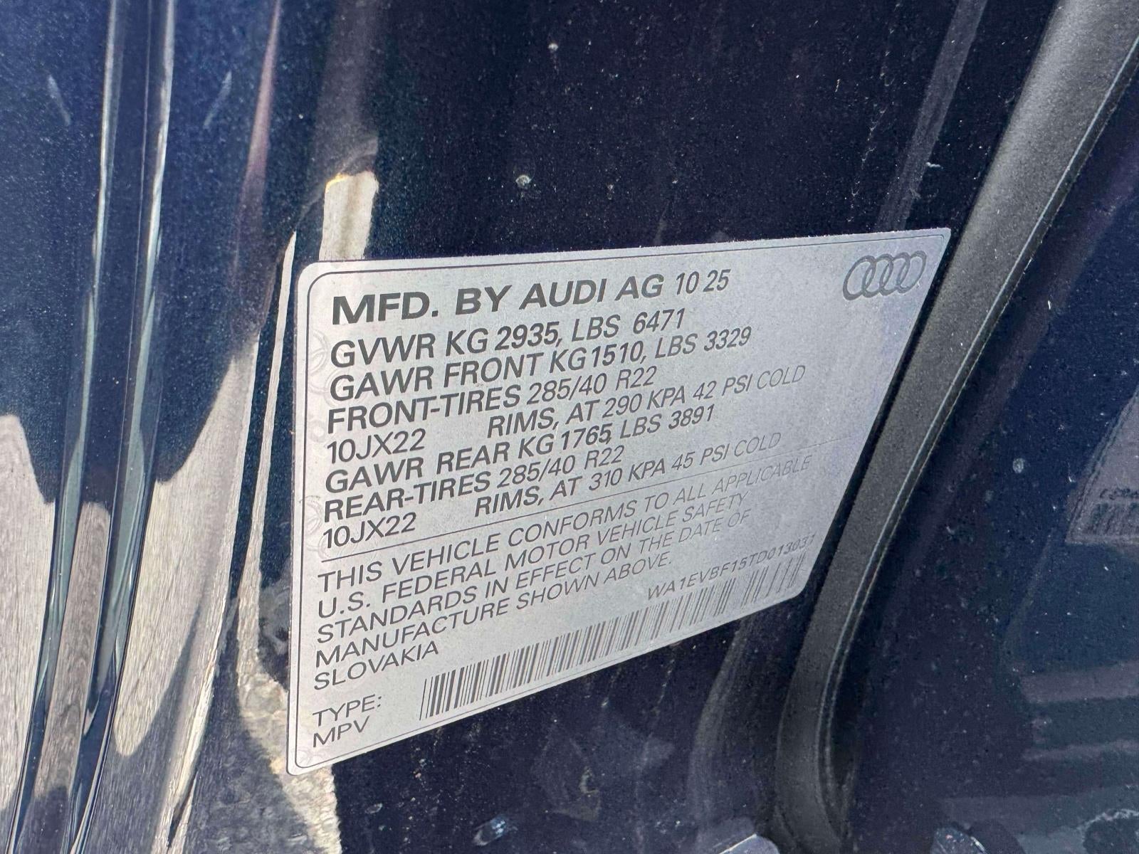 2026 Audi Q8 Premium Plus