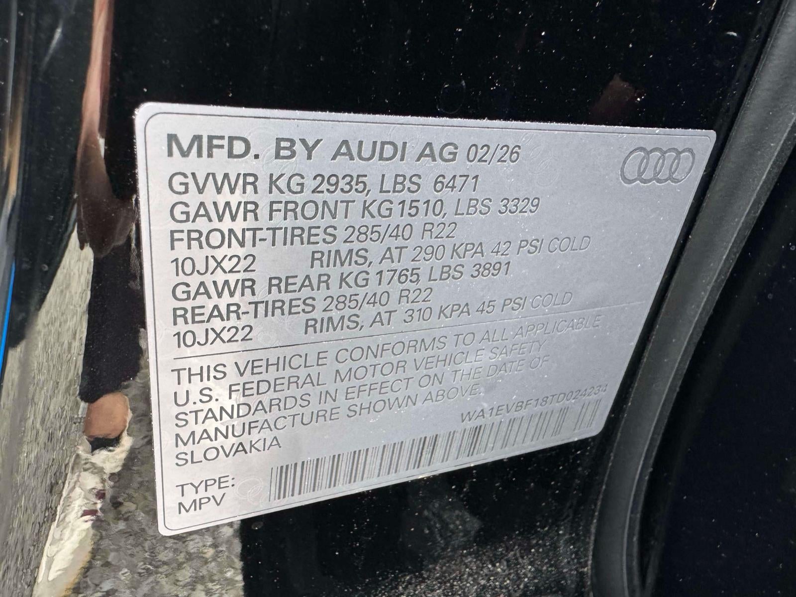 2026 Audi Q8 Premium Plus
