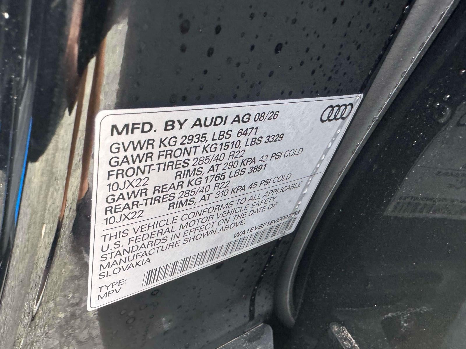 2027 Audi Q8 Premium Plus