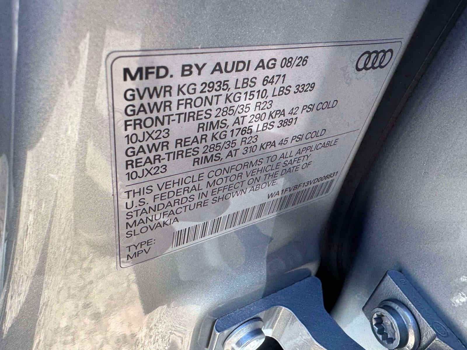 2027 Audi Q8 Prestige