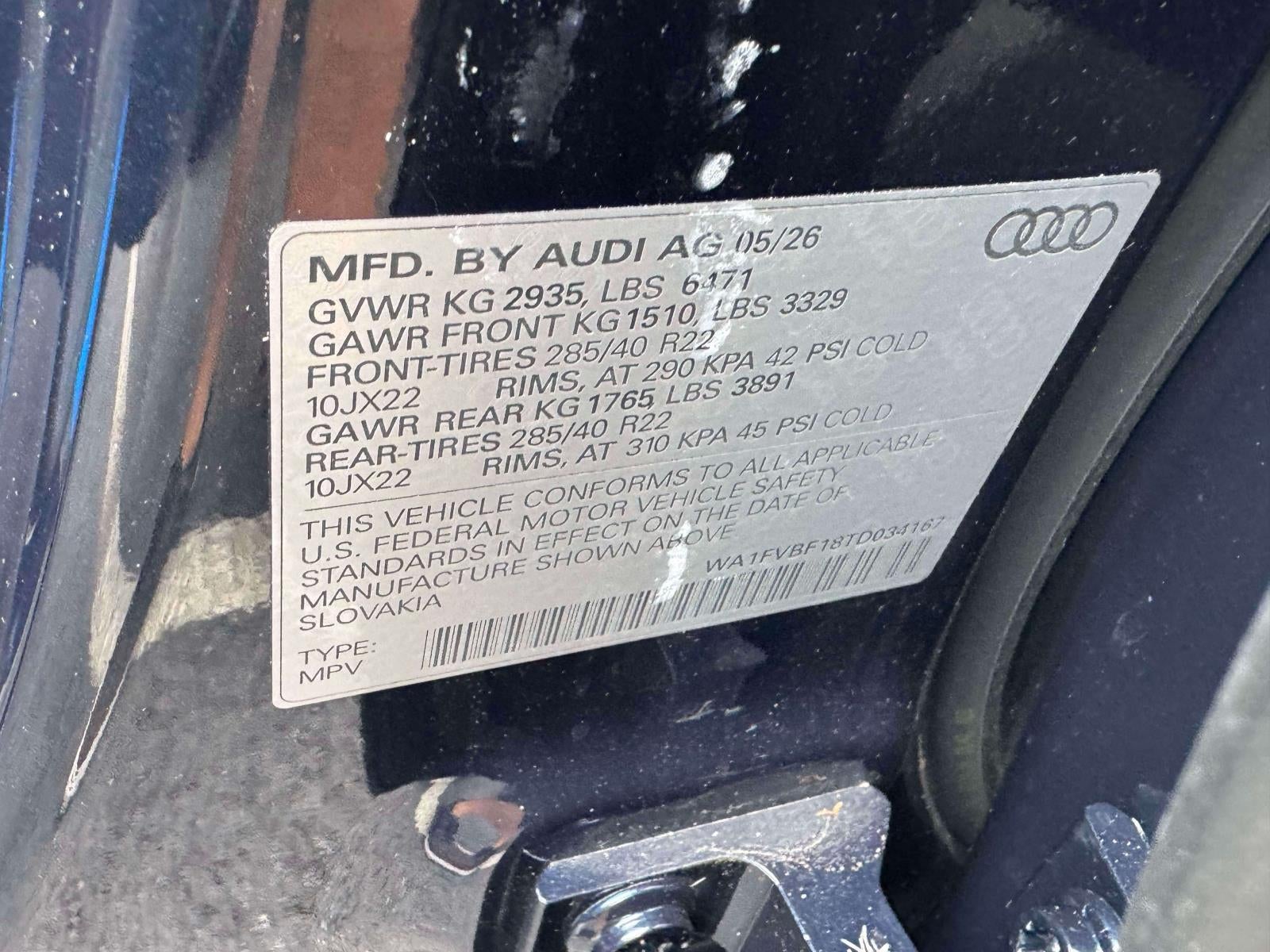 2026 Audi Q8 Prestige quattro *Ltd Avail*