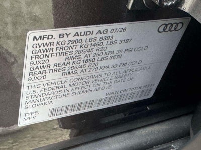 2026 Audi Q7 45 Premium Plus