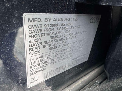 2026 Audi Q7 45 Premium Plus