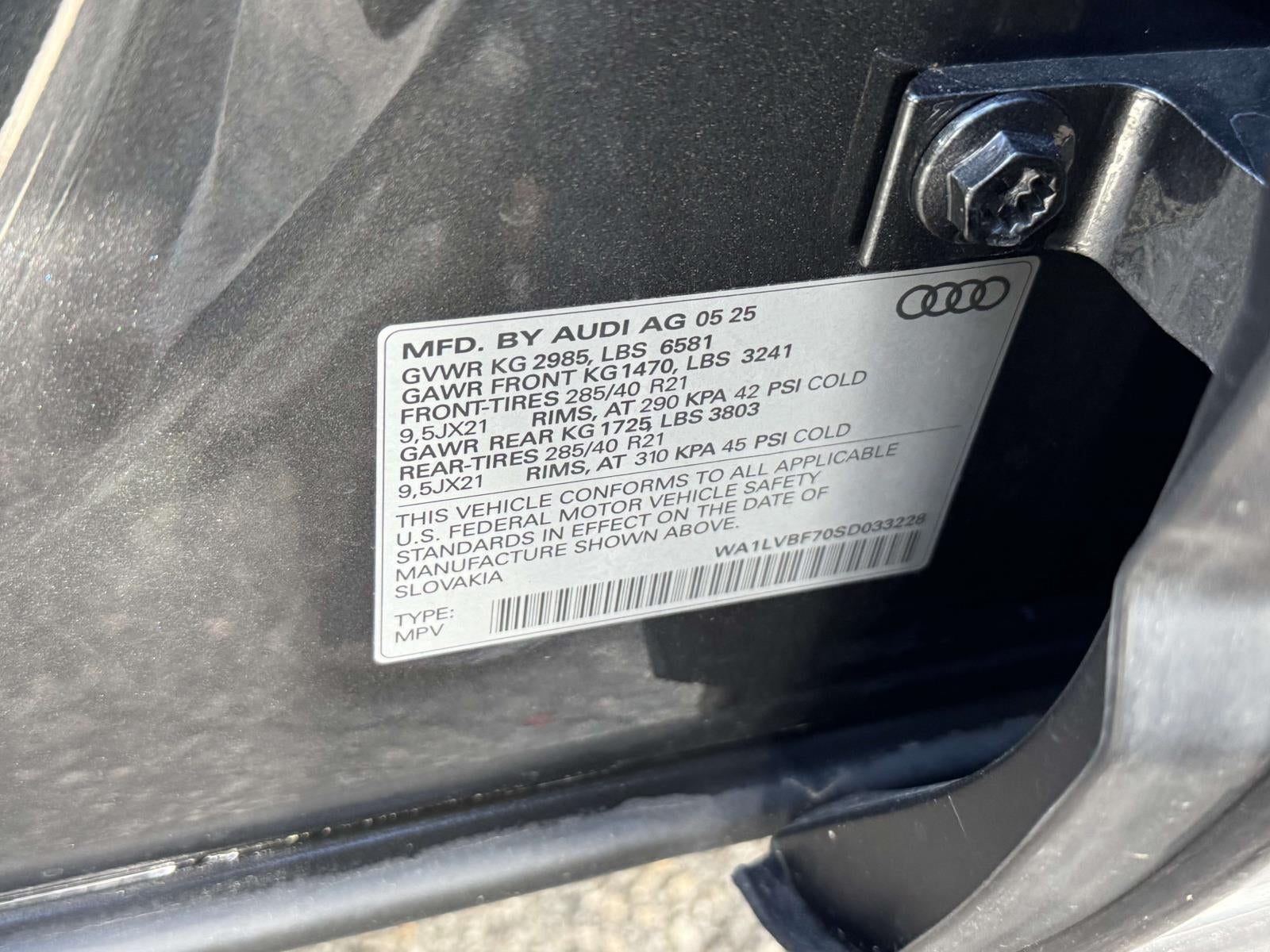 2025 Audi Q7 55 Premium Plus