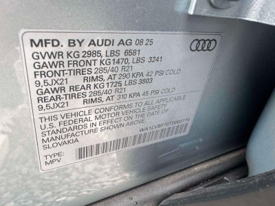 2026 Audi Q7 Premium Plus