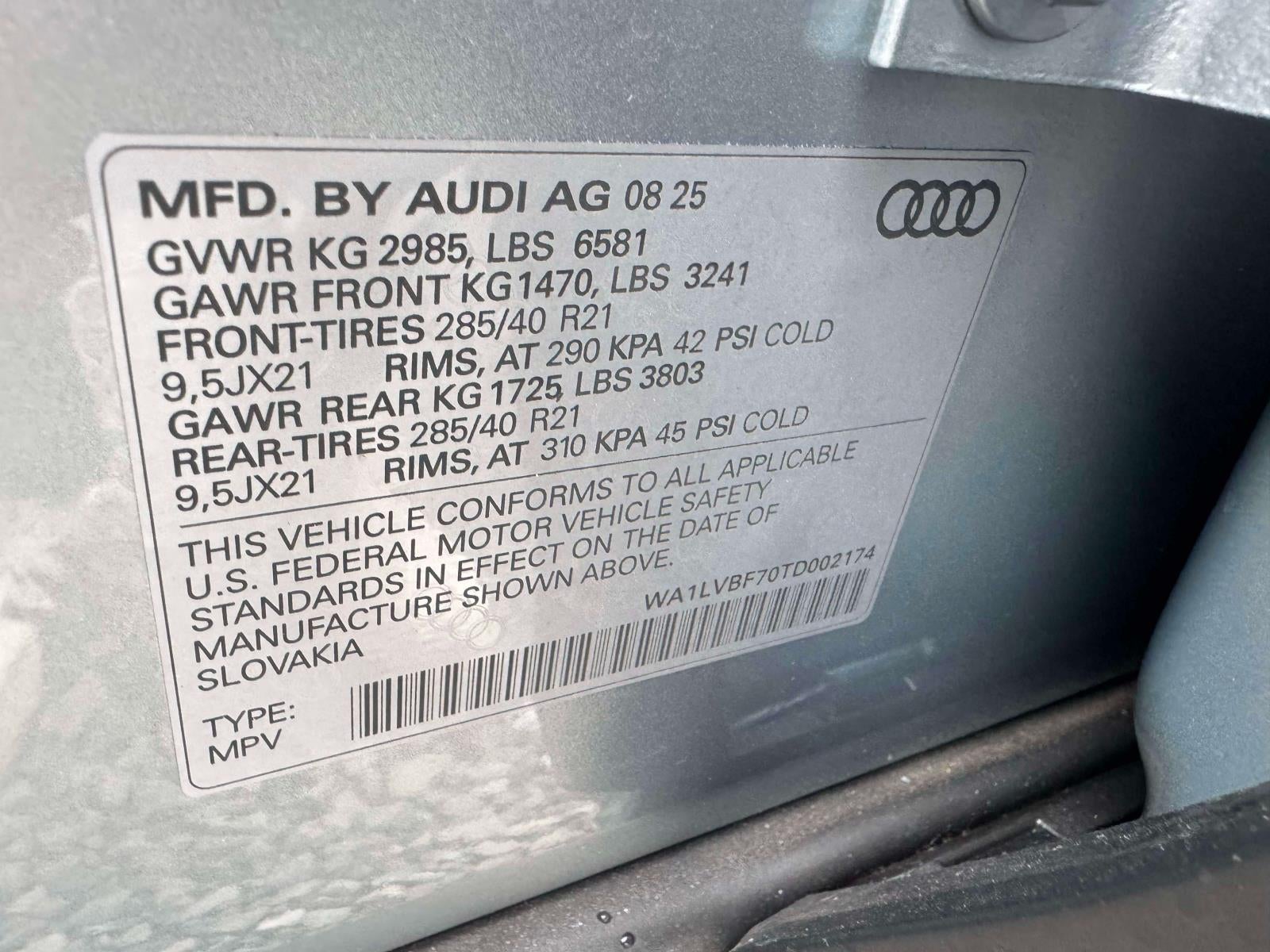 2026 Audi Q7 Premium Plus