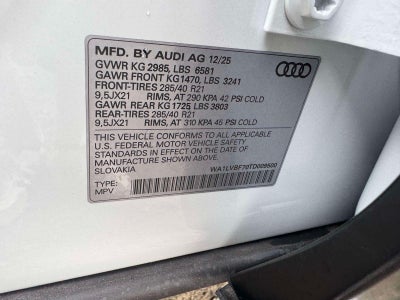 2026 Audi Q7 55 Premium Plus
