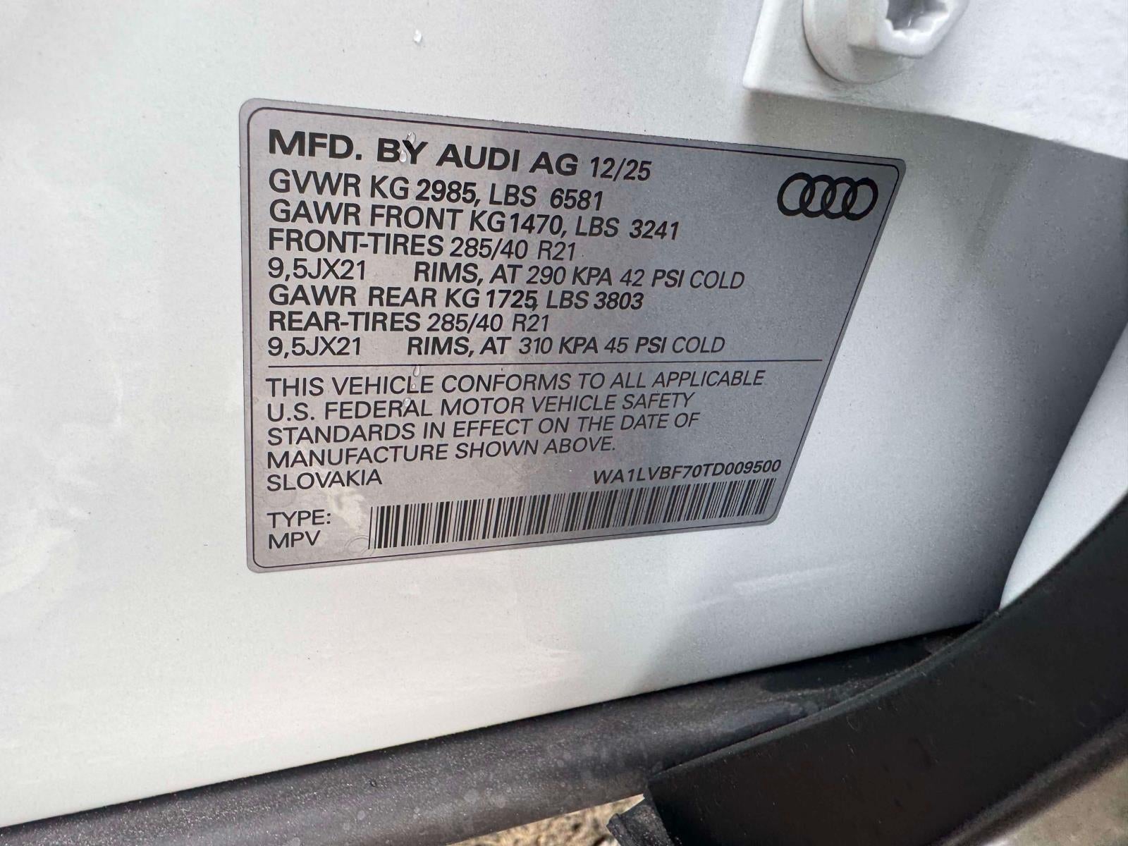 2026 Audi Q7 55 Premium Plus