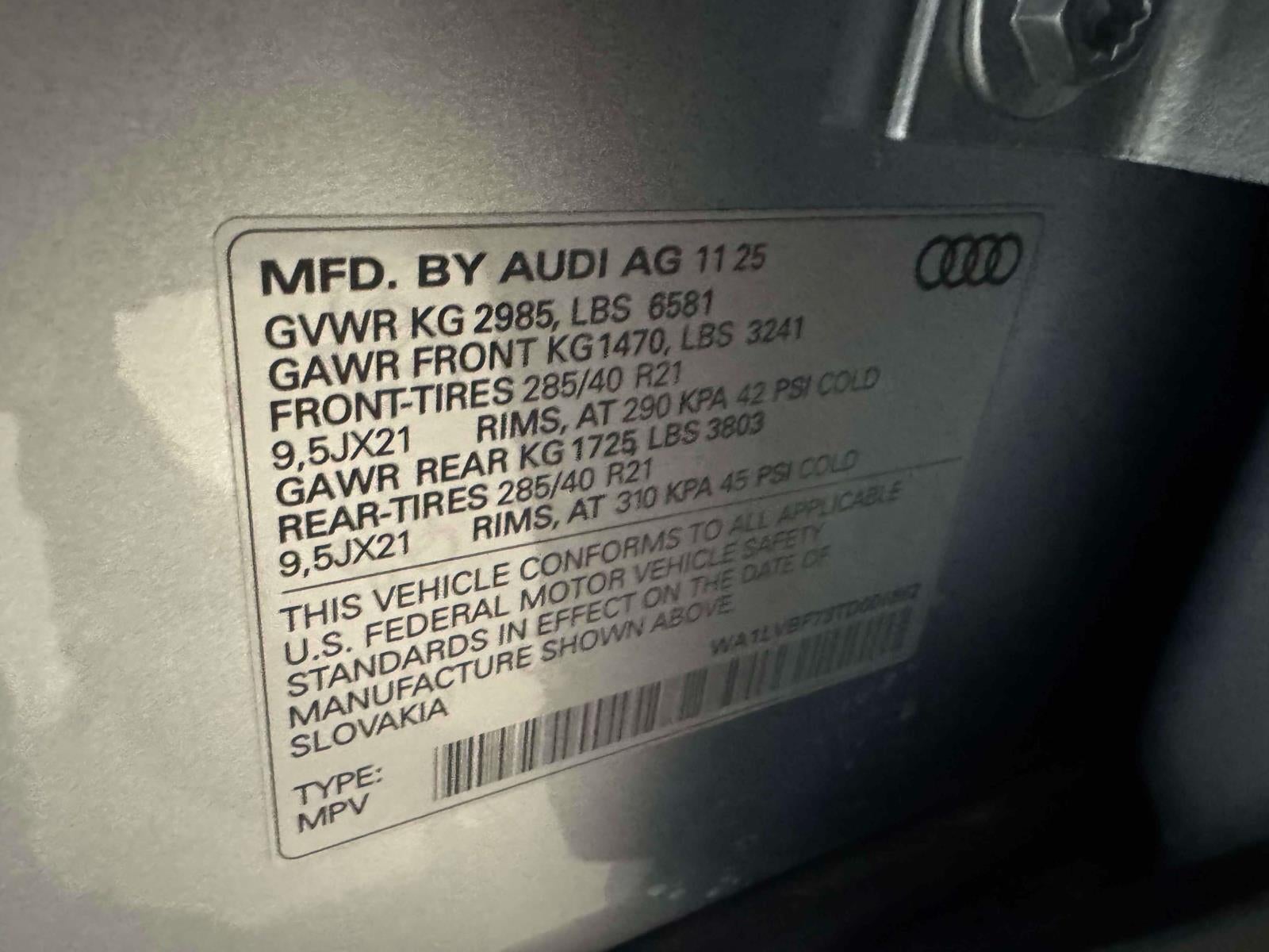 2026 Audi Q7 55 Premium Plus