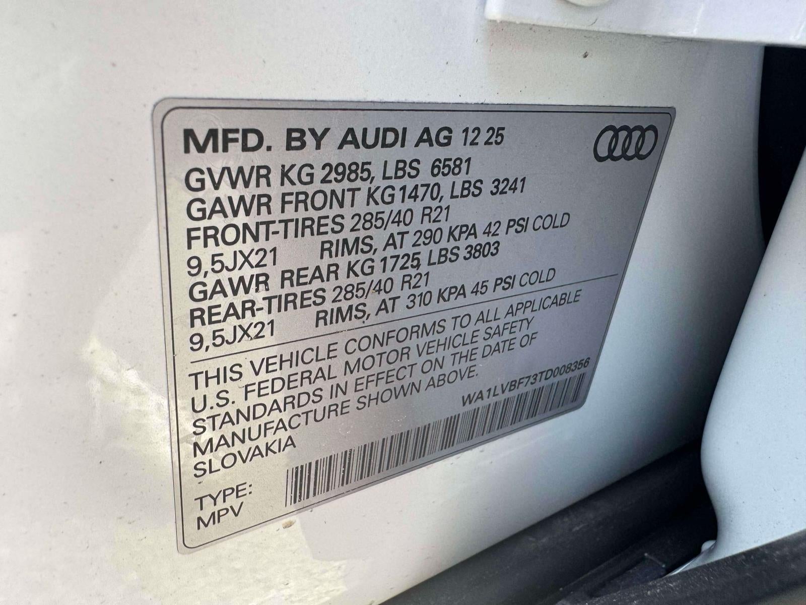 2026 Audi Q7 55 Premium Plus