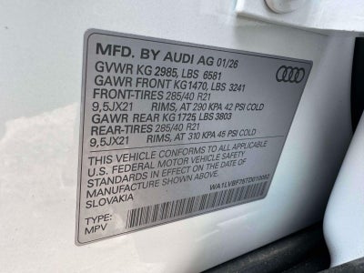 2026 Audi Q7 55 Premium Plus