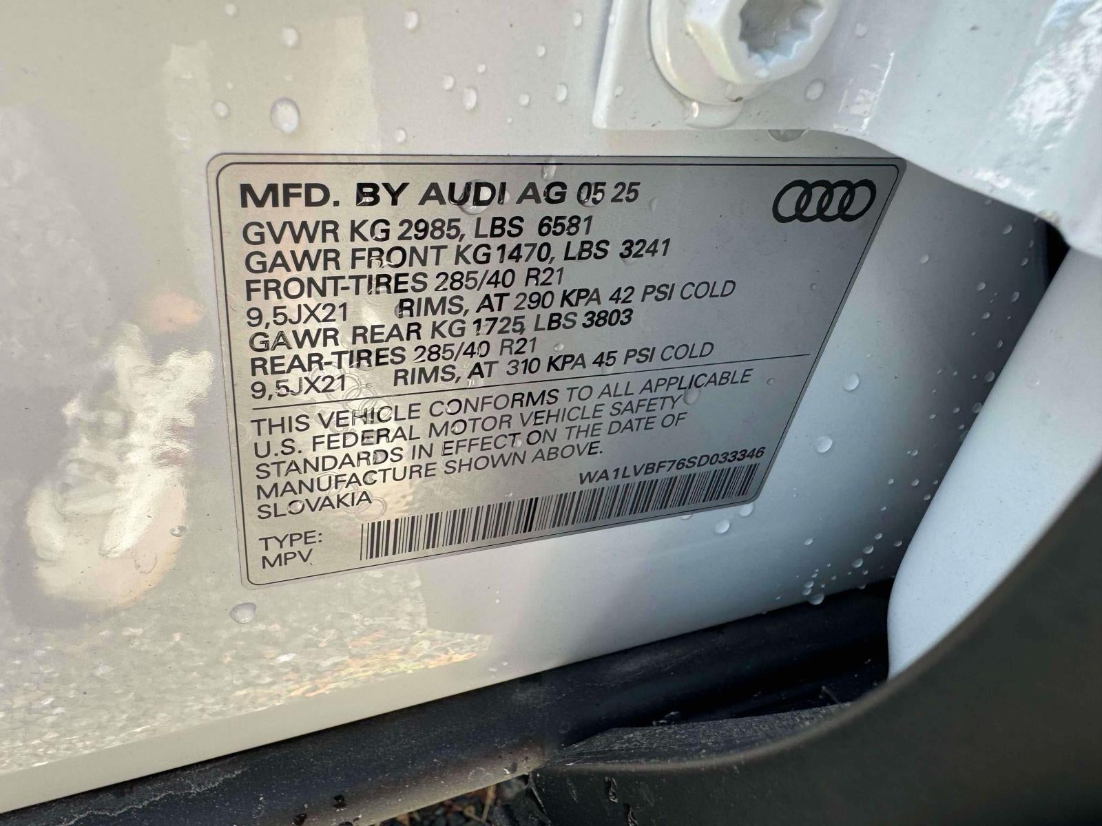 2025 Audi Q7 55 Premium Plus