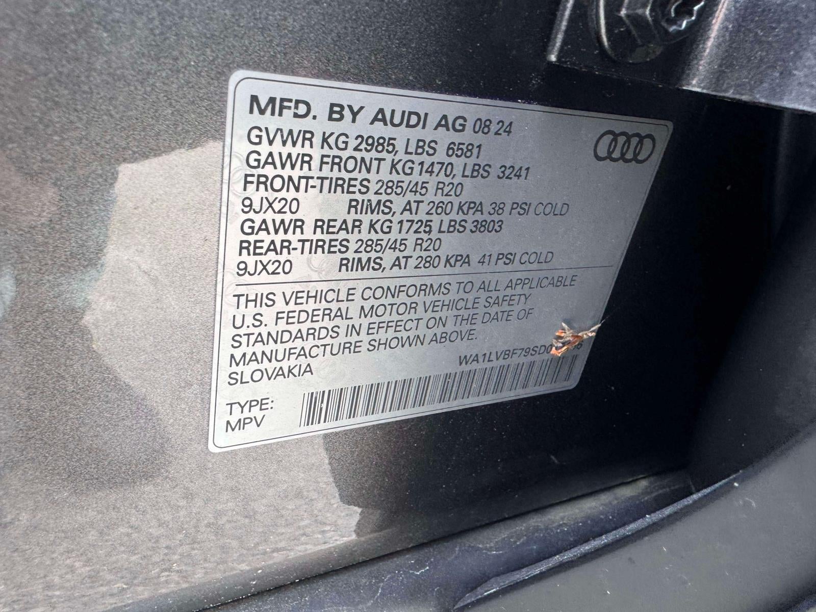 2025 Audi Q7 55 Premium Plus