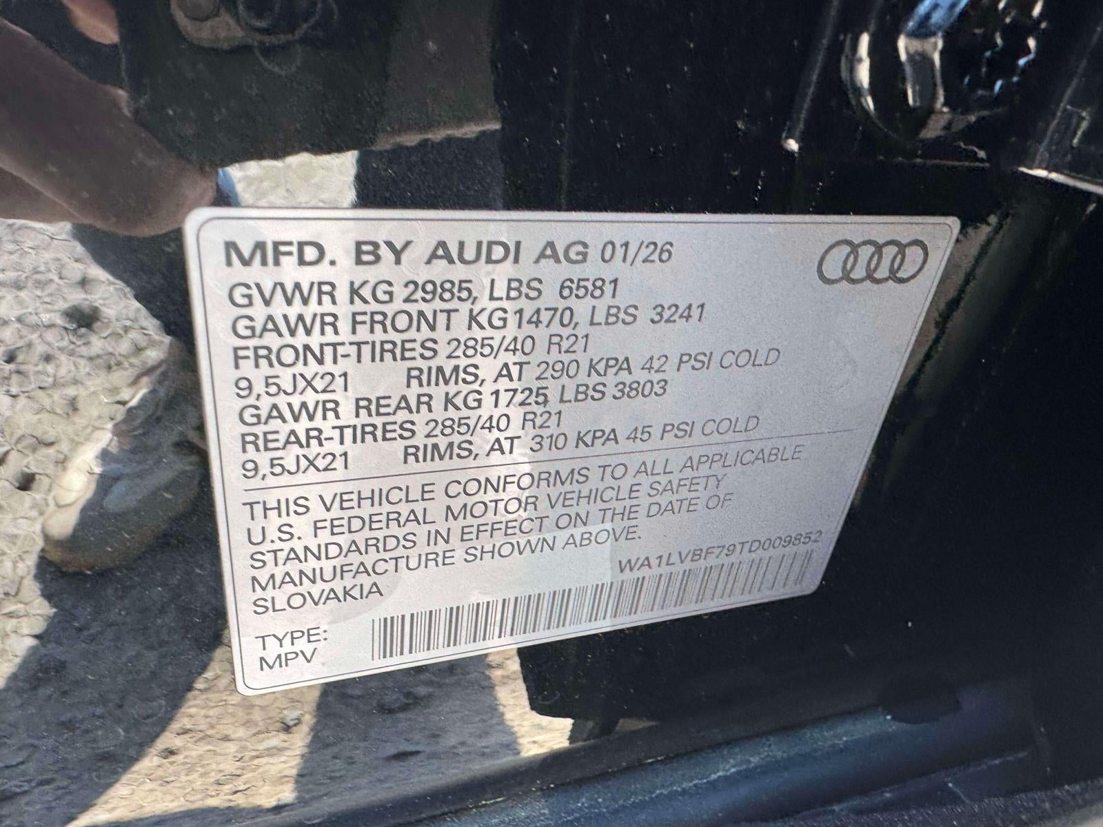 2026 Audi Q7 55 Premium Plus