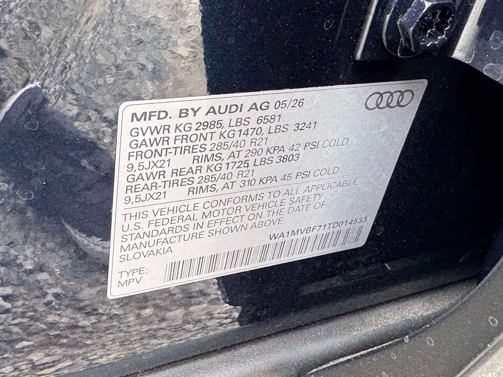 2026 Audi Q7 55 Premium