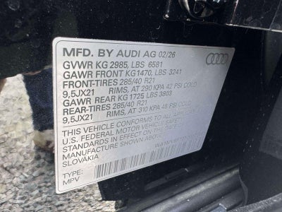 2026 Audi Q7 55 Premium Plus