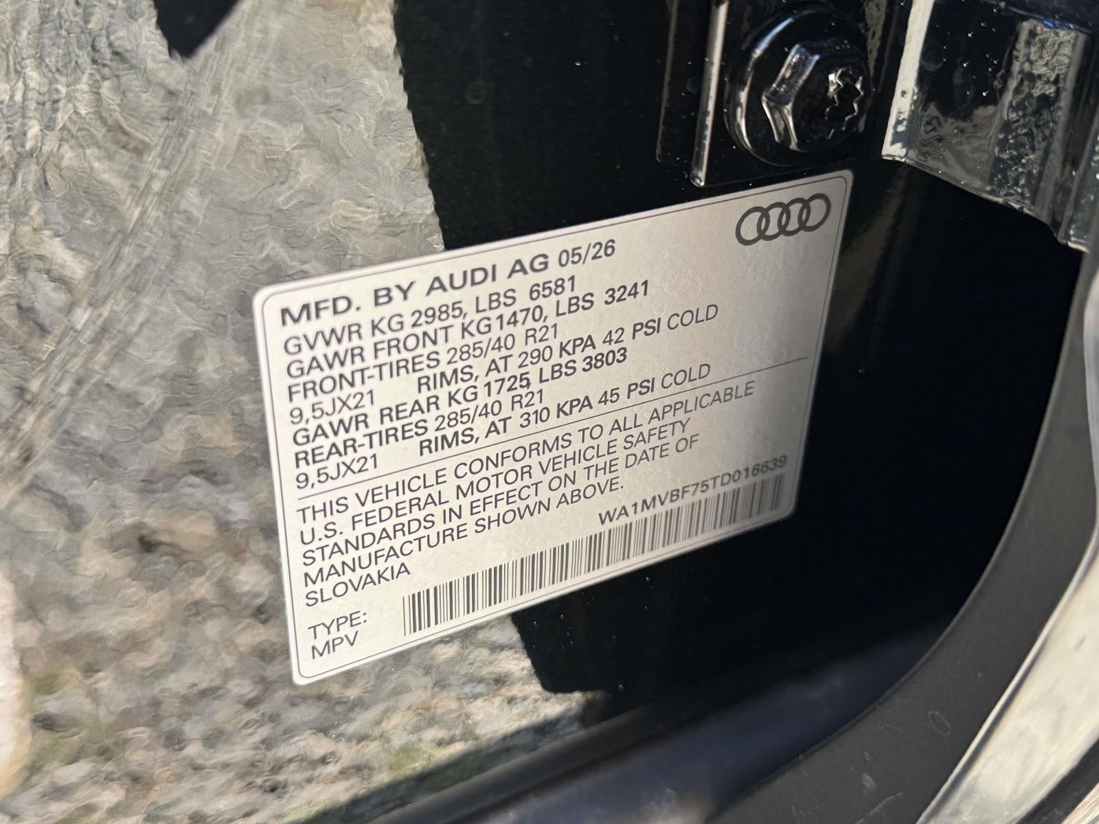 2026 Audi Q7 55 Premium