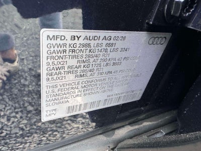 2026 Audi Q7 55 Premium Plus