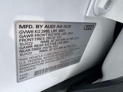 2026 Audi Q7 55 Premium
