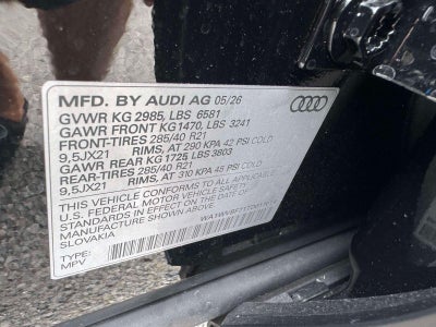 2026 Audi Q7 55 Premium