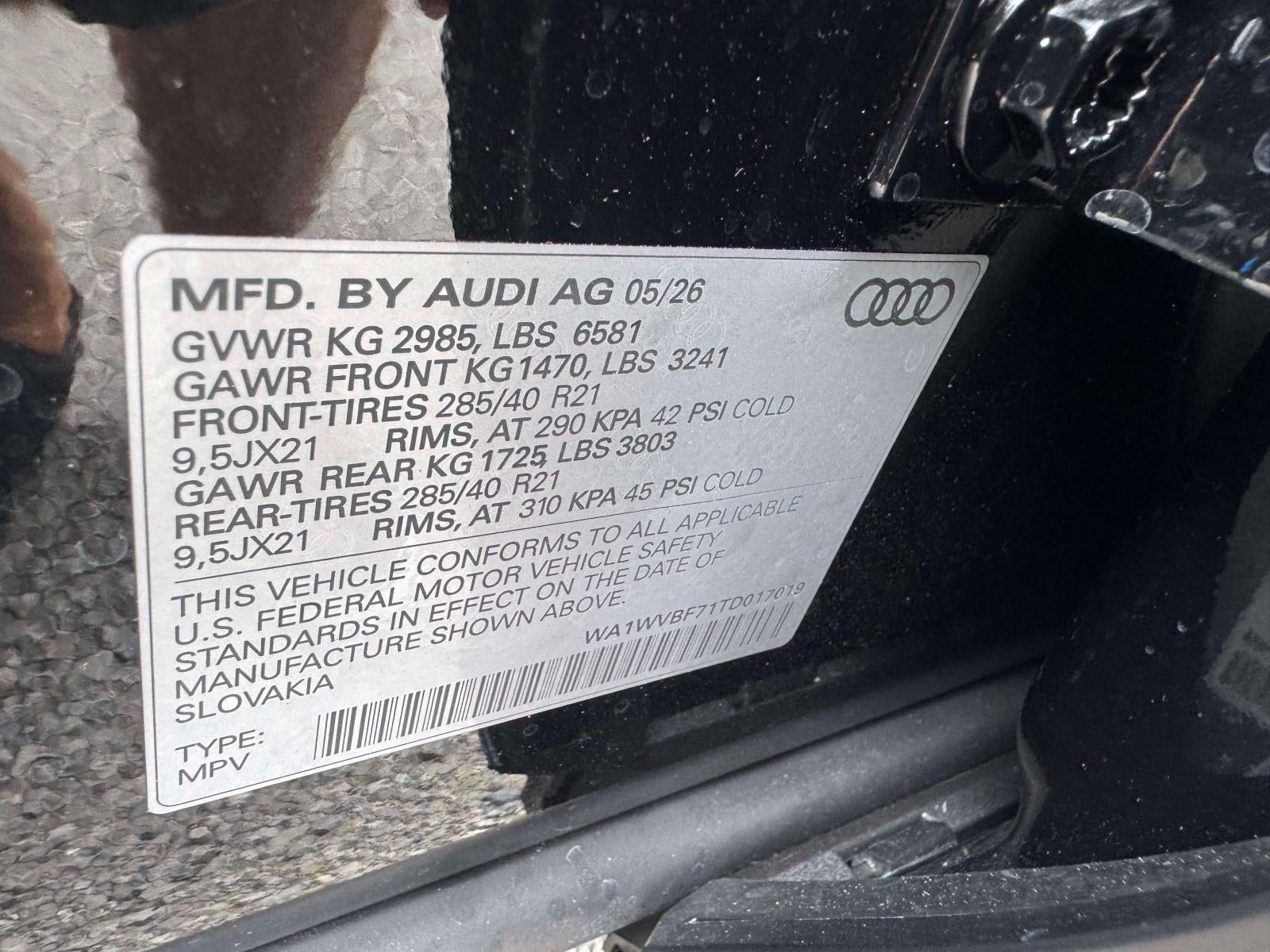 2026 Audi Q7 55 Premium