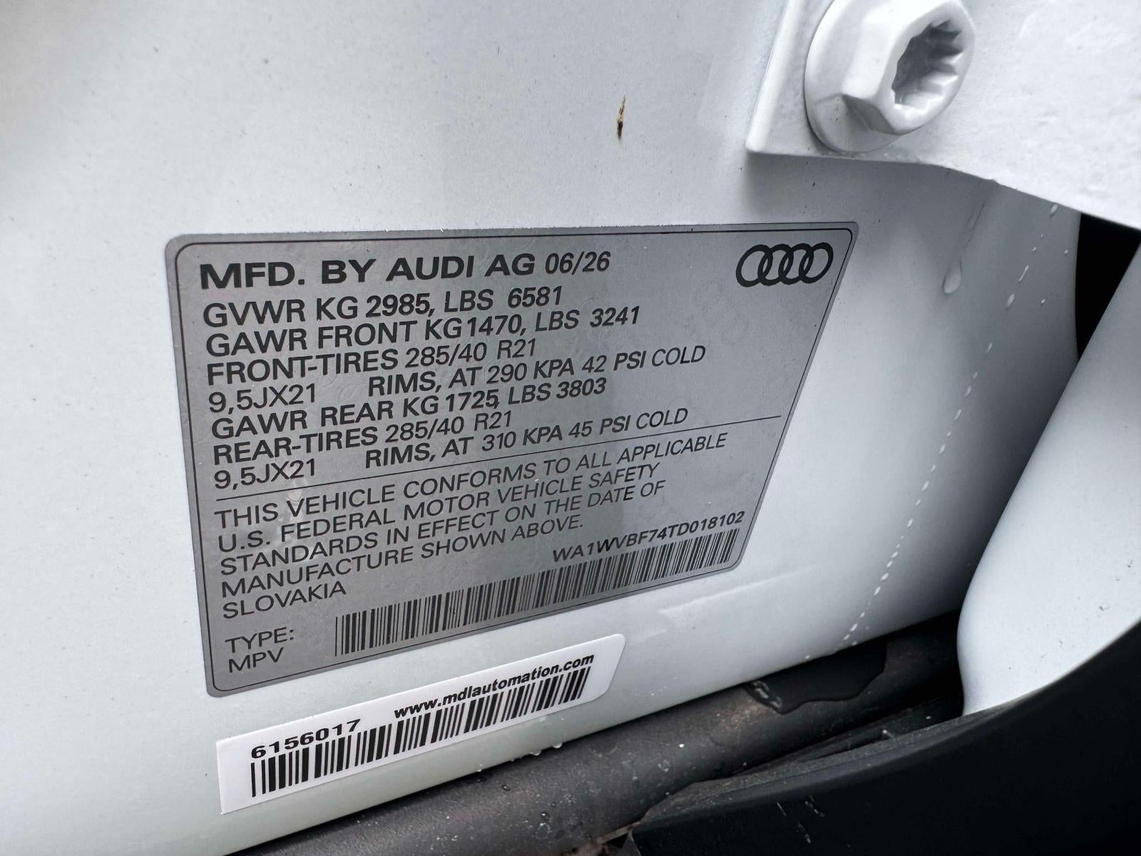 2026 Audi Q7 55 Premium