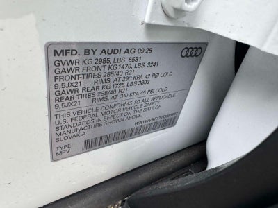 2026 Audi Q7 55 Prestige