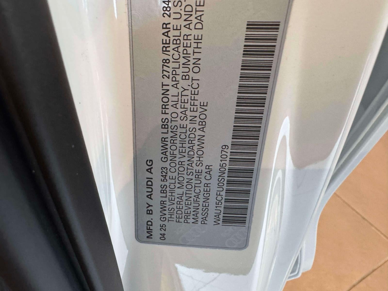 2025 Audi S5 3.0T Premium