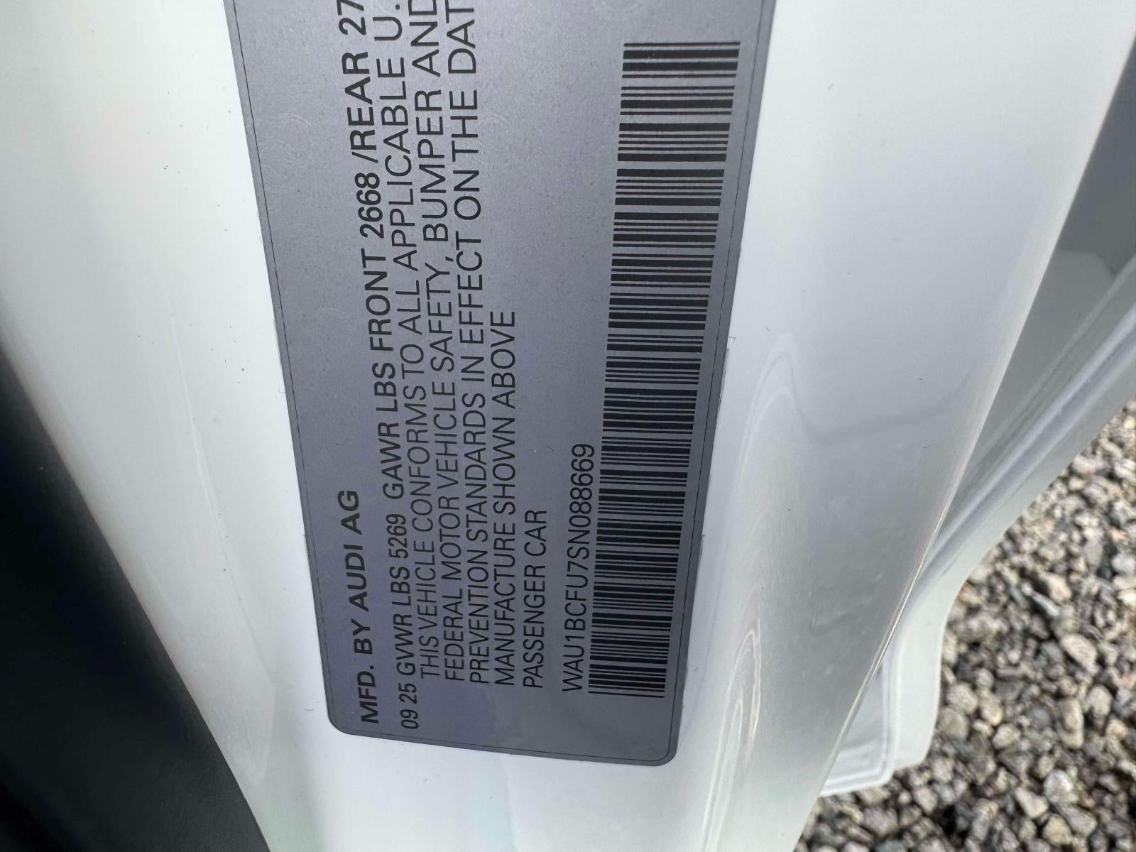 2025 Audi A5 Premium