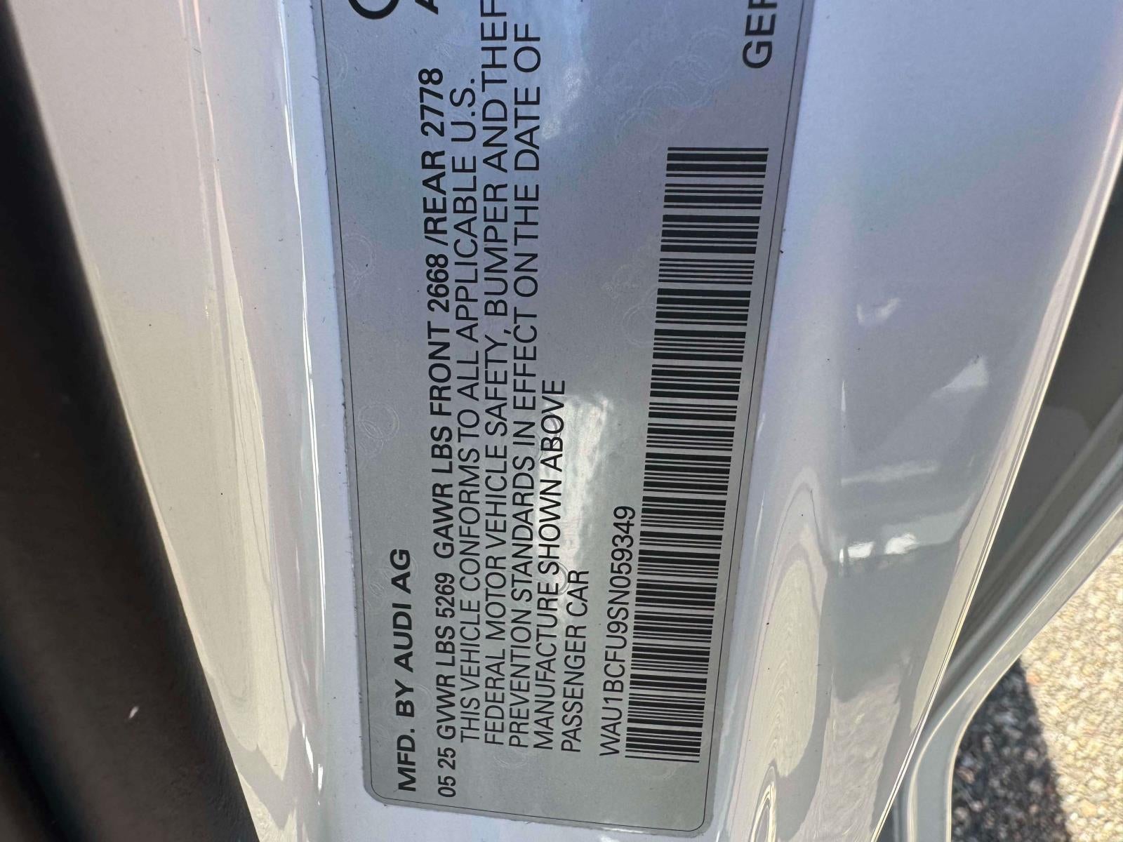 2025 Audi A5 Premium