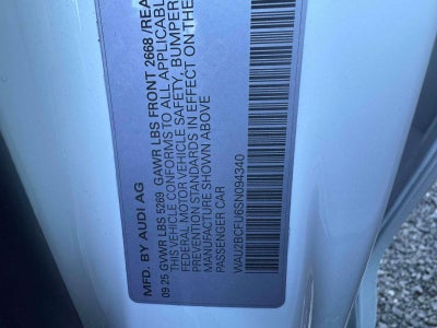 2025 Audi A5 Premium Plus