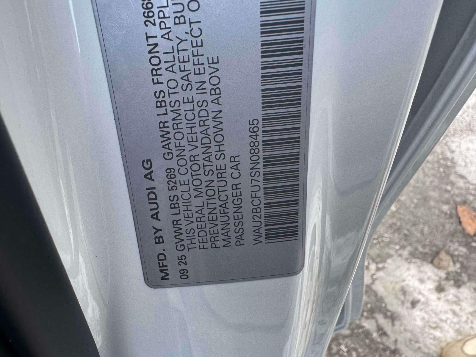 2025 Audi A5 Premium Plus