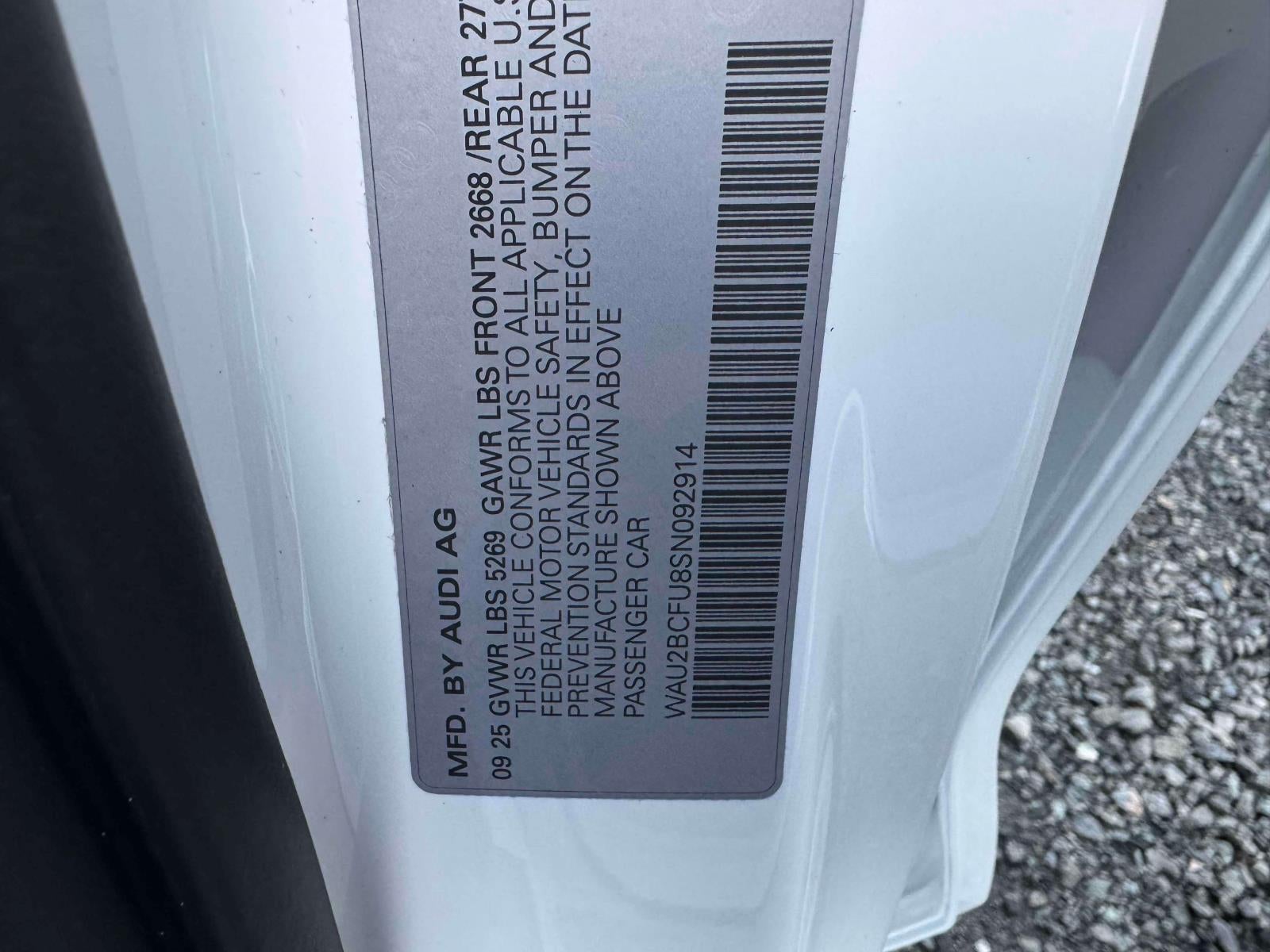 2025 Audi A5 Premium Plus