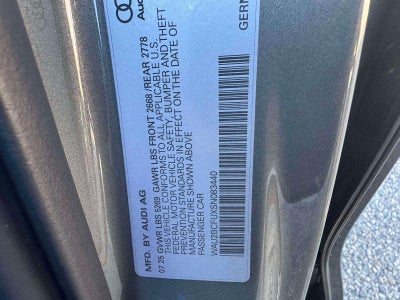 2025 Audi A5 Premium Plus