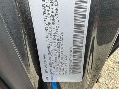 2026 Audi A6 Sedan 3.0