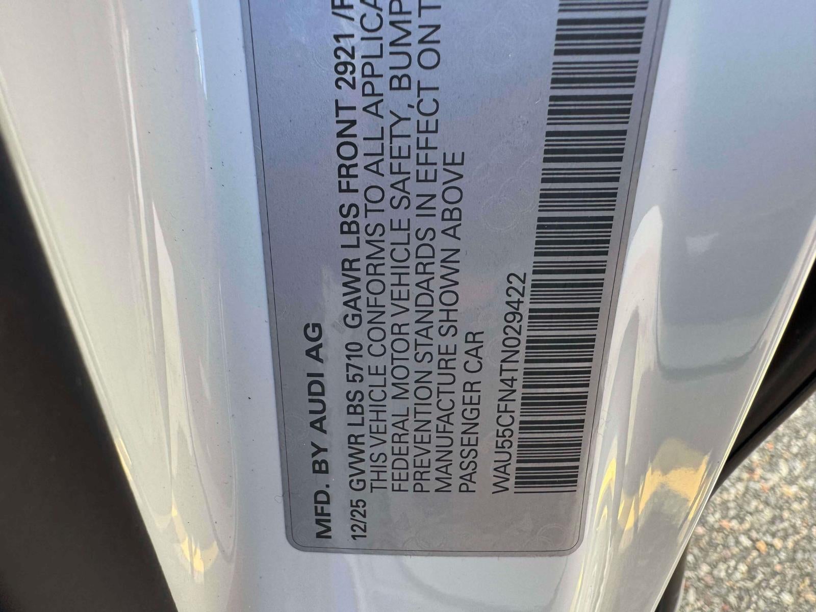 2026 Audi A6 Sedan 3.0