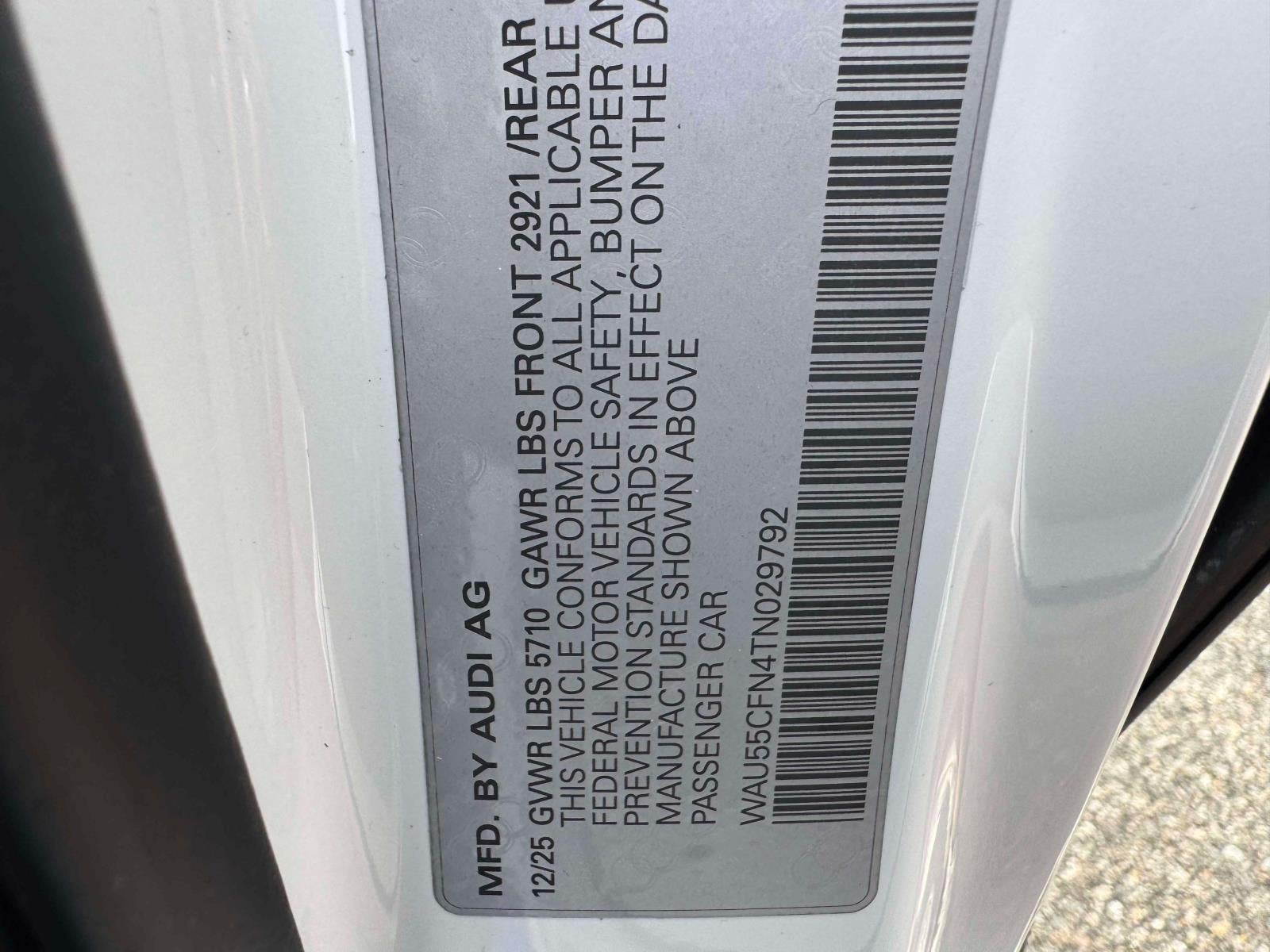 2026 Audi A6 Sedan 3.0