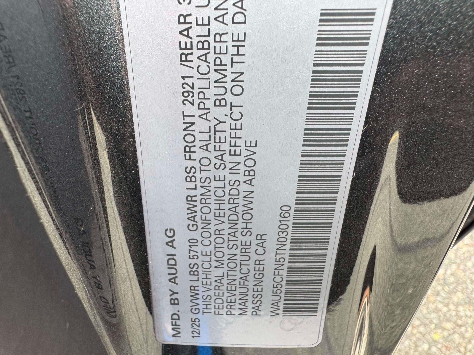 2026 Audi A6 Sedan 3.0