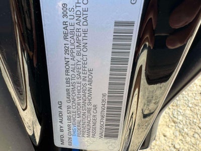 2026 Audi A6 Sedan 3.0