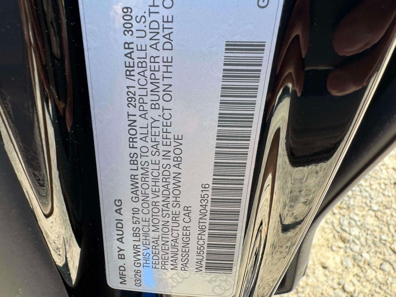 2026 Audi A6 Sedan 3.0
